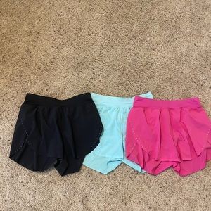 Bundle of 3 Lululemon Find your Pace Shorts